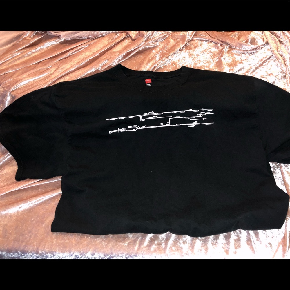 Men’s black Graphic Tee Norfolk Southern